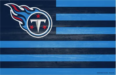 WinCraft Tennessee Titans 11'' x 17'' Americana Flag Sign