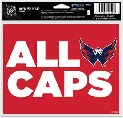 WinCraft Washington Capitals 2022 NHL Stanley Cup Playoffs Multi-Use Decal