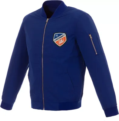 JH Design FC Cincinnati Blue Bomber Jacket