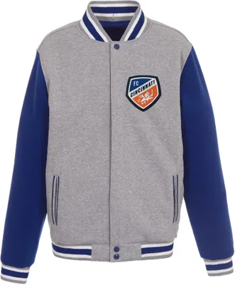 JH Design FC Cincinnati Blue Reversible Fleece Jacket