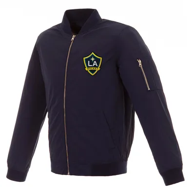 JH Design Los Angeles Galaxy Navy Bomber Jacket