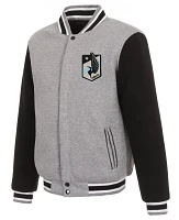 JH Design Minnesota United FC Black Reversible Fleece Jacket