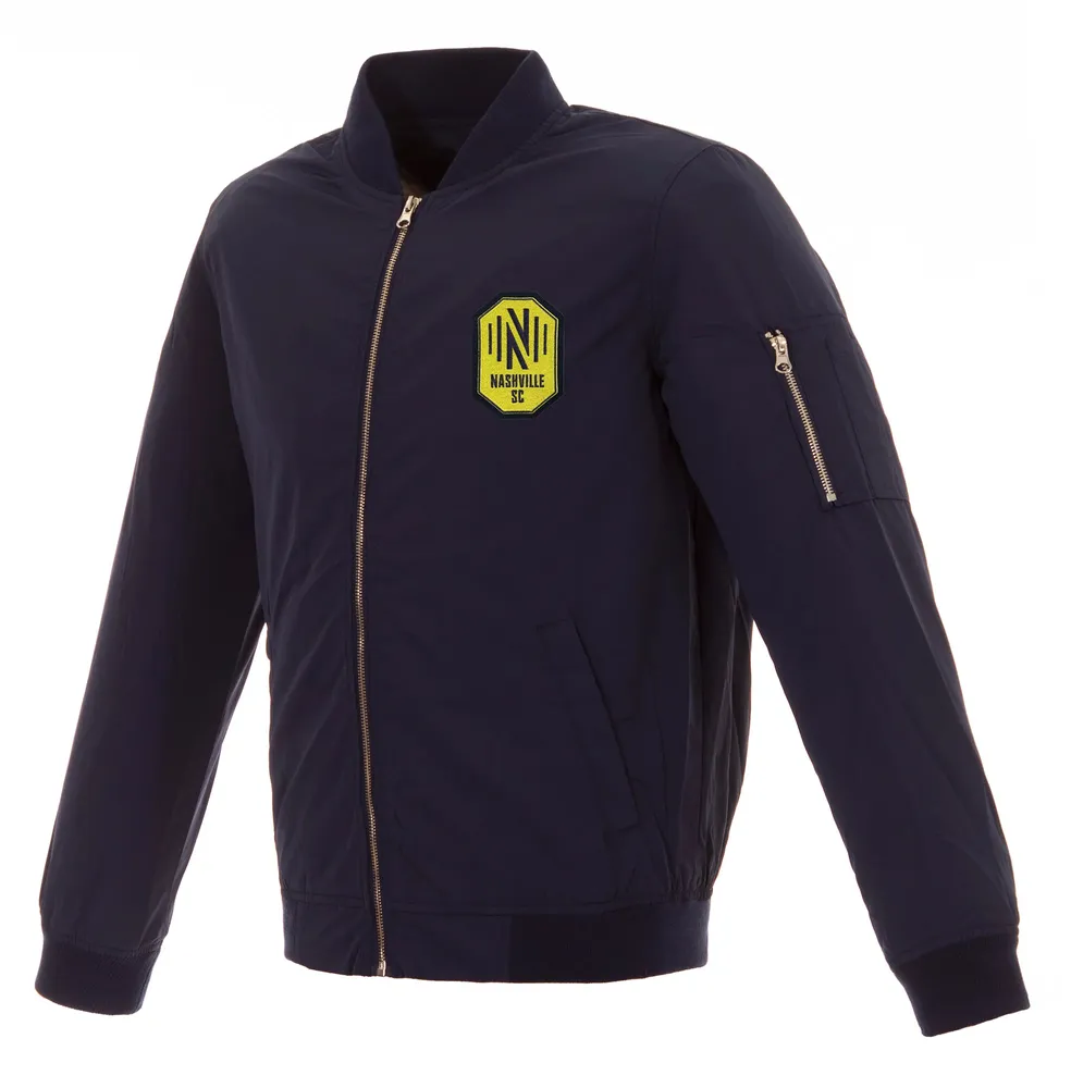 JH Design Nashville SC Navy Bomber Jacket