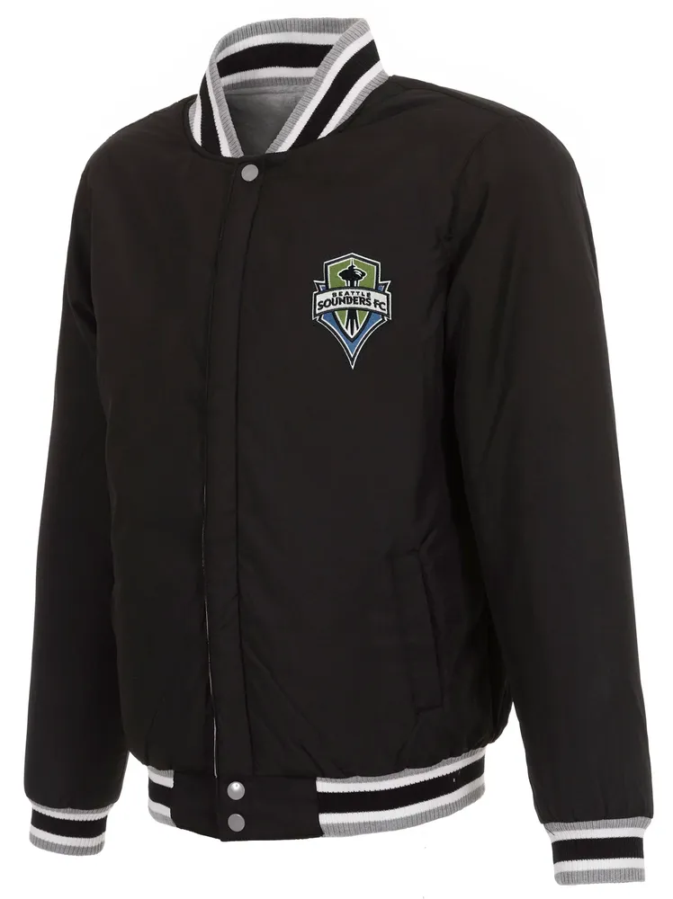 JH Design Seattle Sounders Reversible Fleece Jacket