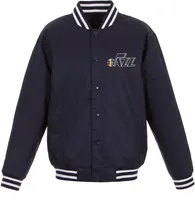 JH Design Men's Utah Jazz Navy Twill Jacket