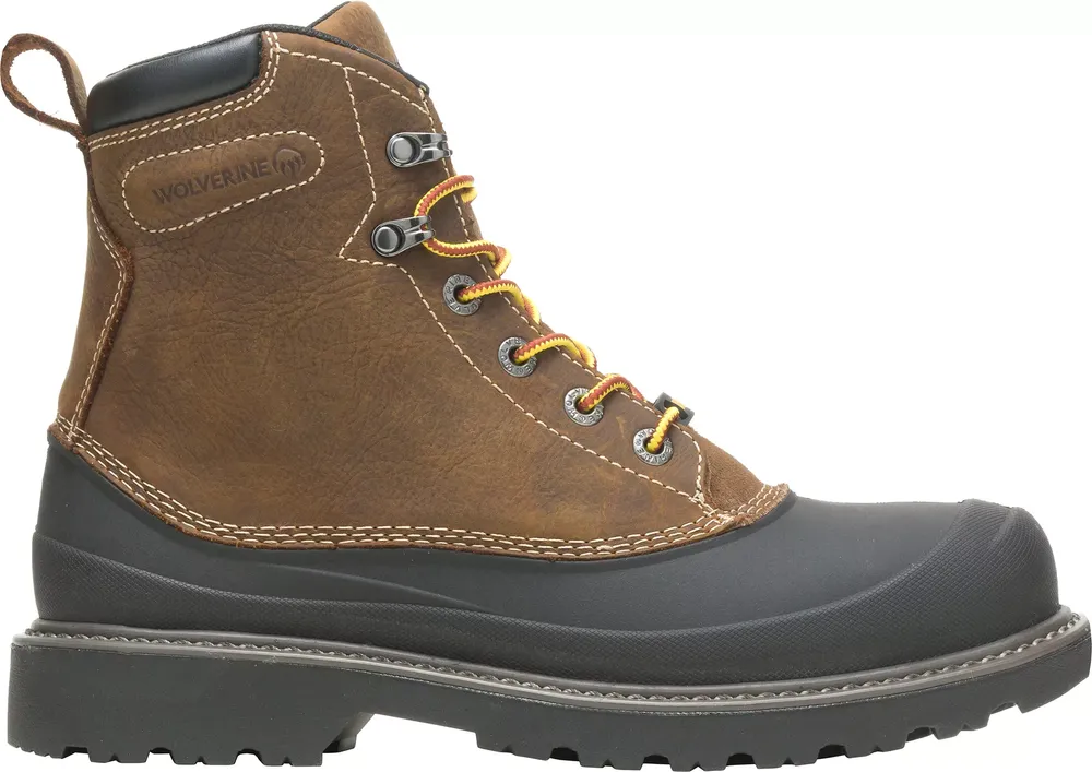 Wolverine Men's Floorhand Swamp 6" Waterproof Steel Toe Work Boots