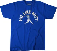 BreakingT Men's 'Hit Like Witt' Royal Graphic T-Shirt