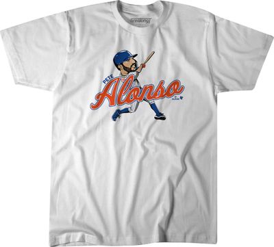 BreakingT Men's Houston Astros Yordan Álvarez Caricature Graphic T-Shirt