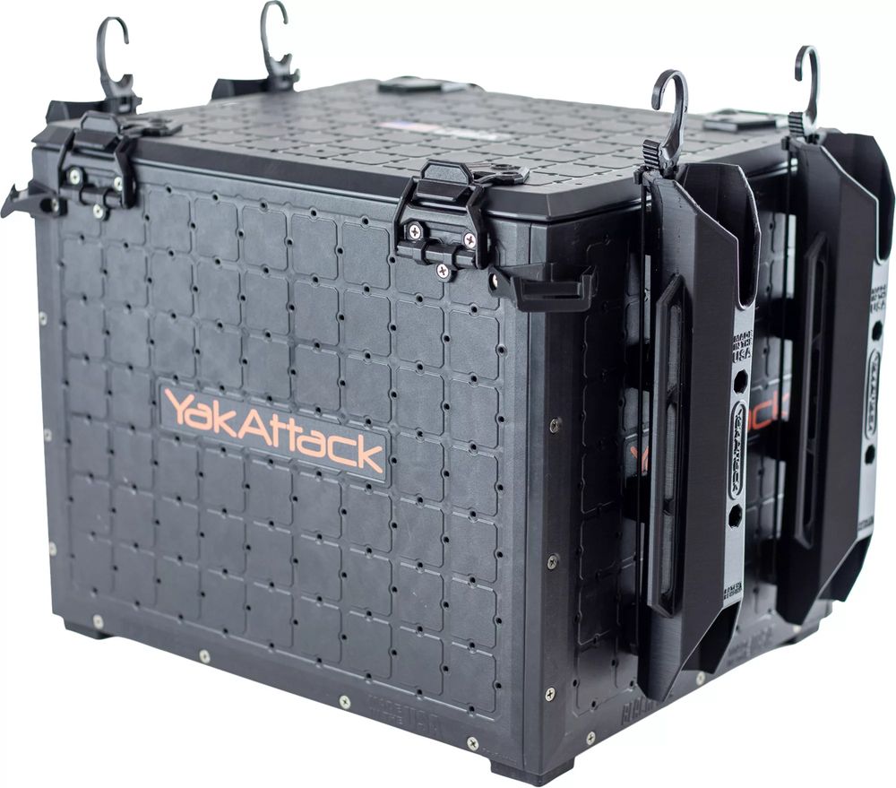 YakAttack BlackPak Pro Kayak Fishing Crate - 13" x 16"