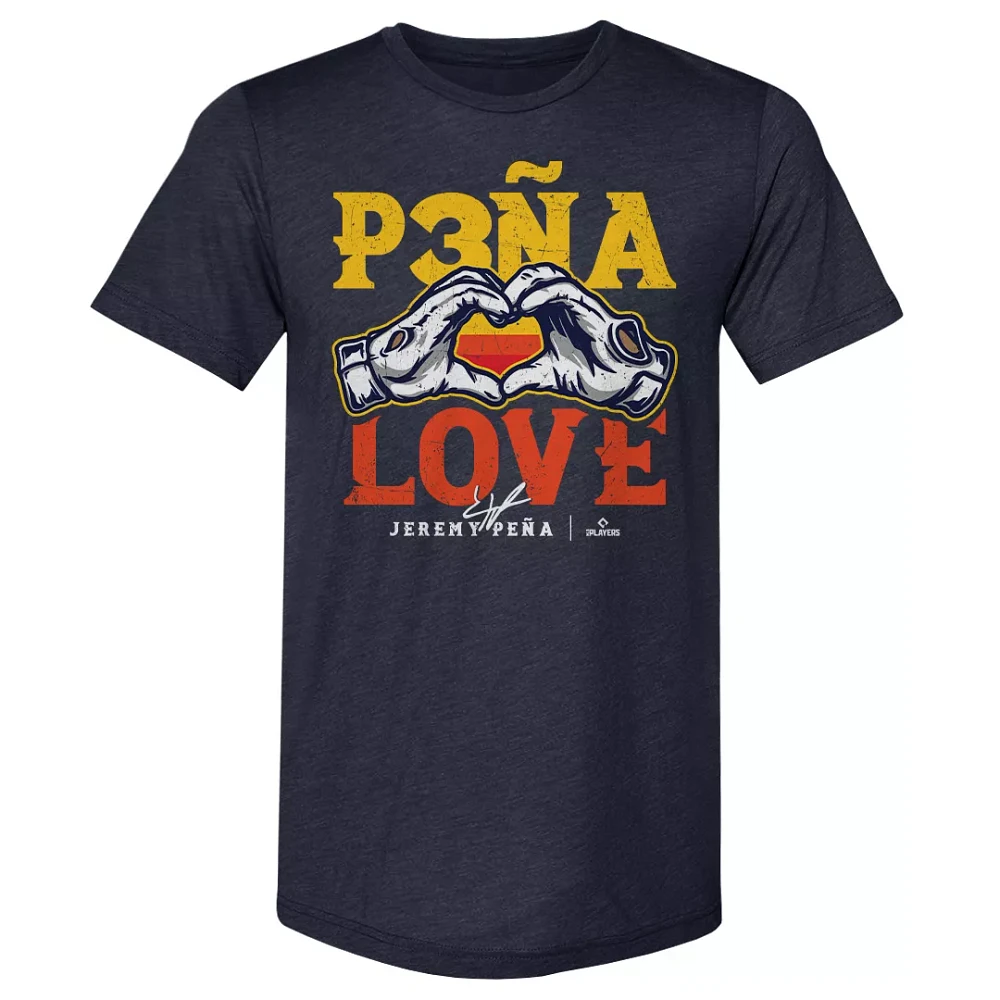 500 Level Men's 2022 World Series Champions Houston Astros Navy 'Pena Love' T-Shirt