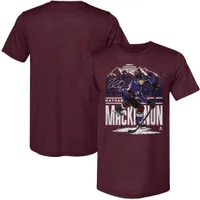 500 Level Nathan MacKinnon Skyline Maroon T-Shirt