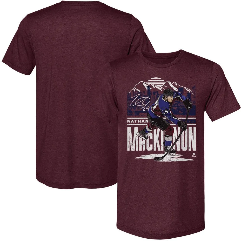 500 Level Cale Makar Skyline Maroon T-Shirt