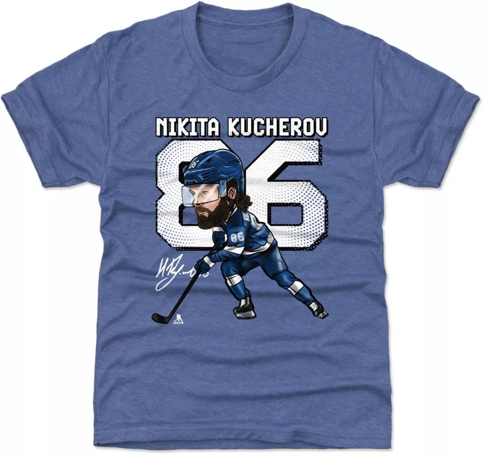 500 Level Youth Nikita Kucherov Royal T-Shirt