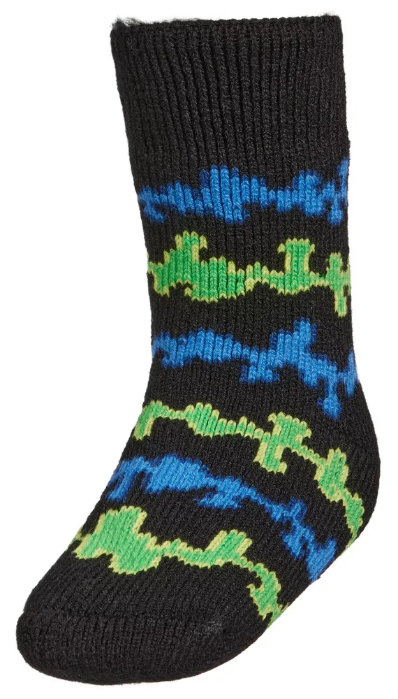 Northeast Outfitters Boys' Cozy Cabin Brushed Heat Slime Socks