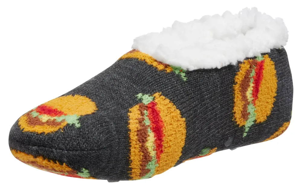 Northeast Outfitters Boys' Cozy Cabin Tossed Icon Slipper Socks