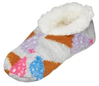 Northeast Outfitters Girls' Cozy Cabin Ice Cream Slippers