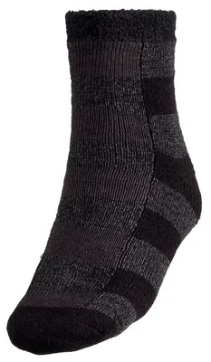 Northeast Outfitters Men's Cozy Cabin Buff Check Socks