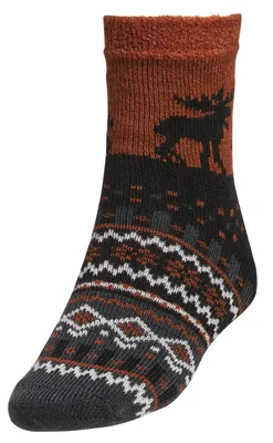 Northeast Outfitters Men's Cozy Cabin Moose Socks