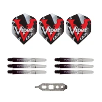 Viper Desperado Tungsten 24g Iron Cross Steel Tip Darts