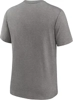 Nike Men's Dallas Cowboys Rewind Logo Grey T-Shirt