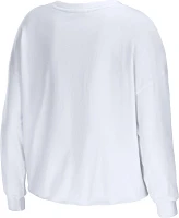 WEAR by Erin Andrews Women's Dallas Cowboys Domestic White Long Sleeve T-Shirt