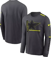 Nike Youth Dallas Cowboys 2023 Volt Dri-FIT Long Sleeve Anthracite T-Shirt