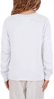 NFL Team Apparel Youth Dallas Cowboys Star Long Sleeve White T-Shirt