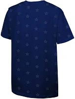 Mitchell & Ness Youth Dallas Cowboys All-Over Print Navy T-Shirt