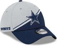 New Era Men's Dallas Cowboys 2023 Sideline 39Thirty Navy Stretch Fit Hat