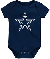 NFL Team Apparel Infant Dallas Cowboys 'Born 2 Be' 3-Pack Bodysuit Set