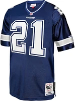 Nike Men's Dallas Cowboys Deion Sanders #21 Throwback Navy Game Jersey