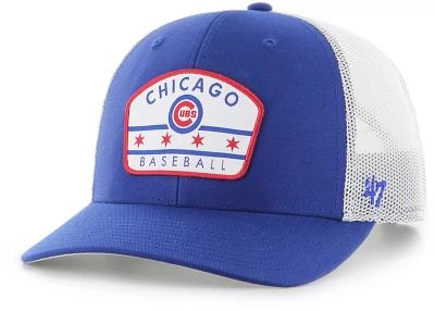 '47 Adult Chicago Cubs Royal Pitch Adjustable Trucker Hat