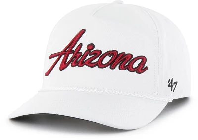 '47 Adult Arizona Diamondbacks White Overhand Hitch Adjustable Hat