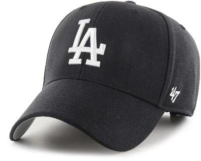 '47 Los Angeles Dodgers Black MVP Adjustable Hat