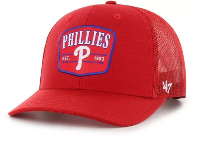 '47 Adult Philadelphia Phillies Red Squad Adjustable Trucker Hat