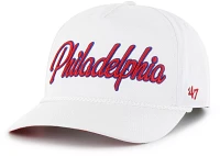 '47 Adult Philadelphia Phillies White Overhand Hitch Adjustable Hat