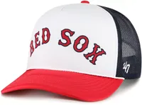 '47 Adult Boston Red Sox Navy Script Trucker Hat