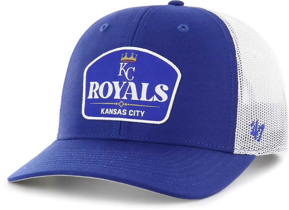 '47 Adult Kansas City Royals Royal Pitch Adjustable Trucker Hat