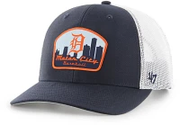 '47 Adult Detroit Tigers Navy Pitch Adjustable Trucker Hat