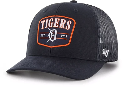 '47 Adult Detroit Tigers Navy Squad Adjustable Trucker Hat