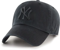 '47 Adult New York Yankees Black Clean Up Adjustable Hat