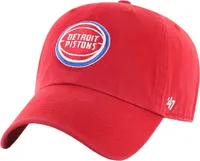 '47 Red Detroit Pistons Clean Up Adjustable Hat