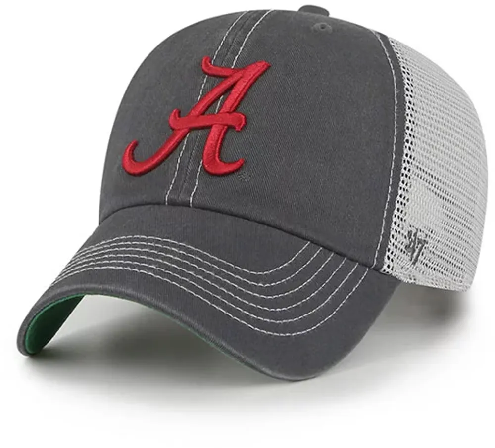 ‘47 Alabama Crimson Tide Charcoal Trawler Clean Up Adjustable Hat