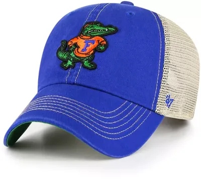 ‘47 Florida Gators Blue Vintage Trawler Clean Up Adjustable Hat