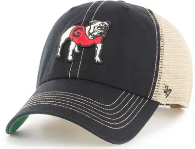 ‘47 Georgia Bulldogs Black Trawler Clean Up Adjustable Hat