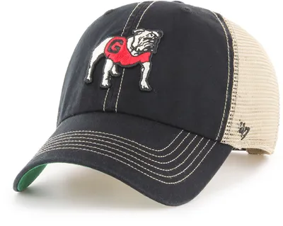 ‘47 Georgia Bulldogs Black Vintage Trawler Clean Up Adjustable Hat