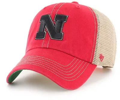 ‘47 Nebraska Cornhuskers Scarlet Trawler Clean Up Adjustable Hat