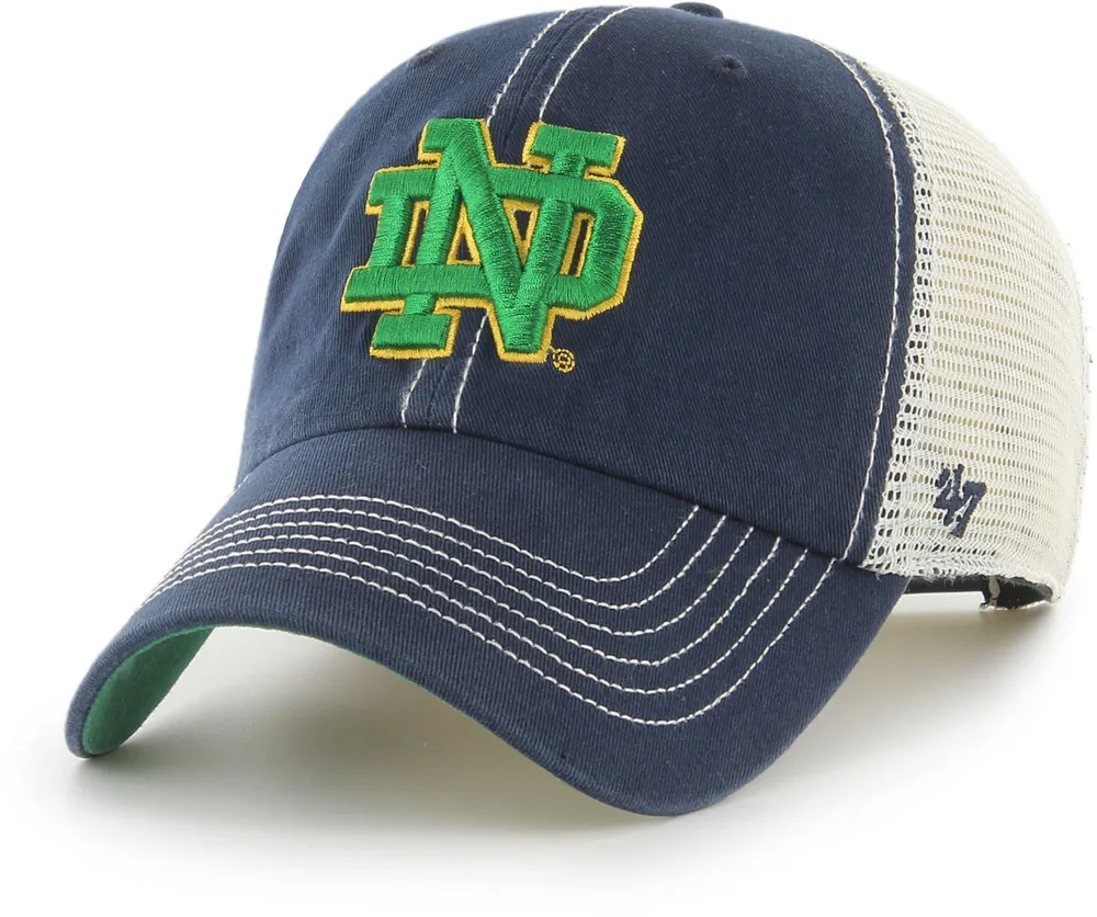 ‘47 Notre Dame Fighting Irish Navy Trawler Clean Up Adjustable Hat