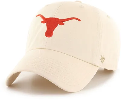 ‘47 Texas Longhorns Natural Clean Up Adjustable Hat