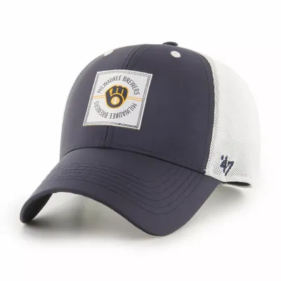 '47 Men's Milwaukee Brewers Navy MVP Adjustable Hat